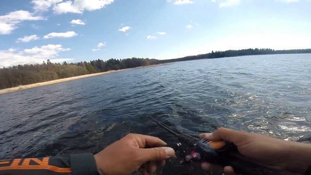 Щука на спиннербейт. Anton Fisherman - рыбалка с гидом. смотреть онлайн