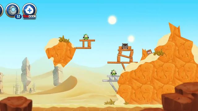 Angry Birds Star Wars 2 Escape To Tatooine Cutscenes 2 Level B2-6 Anakin Skywalker Episode 1 смотреть онлайн
