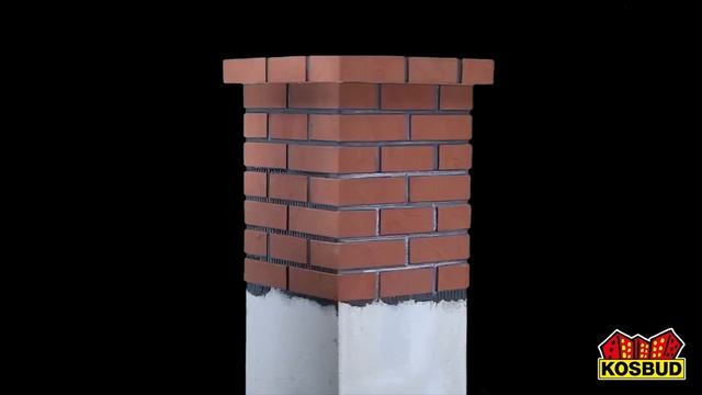 Пример отделки гибкой плиткой Klinkiero (Камин) смотреть онлайн