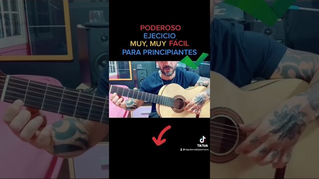🛑PODEROSO//EJERCICIO DE GUITARRA// MUY FACIL✅ смотреть онлайн