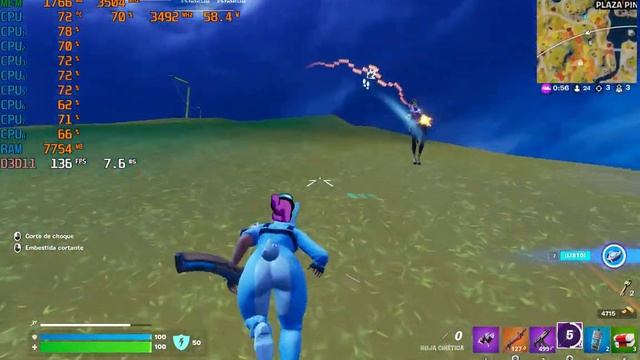 Fortnite: Capitulo 4 Temporada 2│i7 2600 - GTX 1050 2gb│DirectX 11 todo en bajo 900p смотреть онлайн