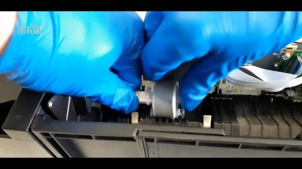 Замена ролика захвата бумаги Epson L210, L220, L222, L356, L362, L486, L3060  Инструкция.