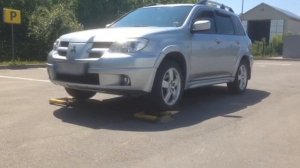 Как работает полный привод Mitsubishi Outlander AWD on rollers