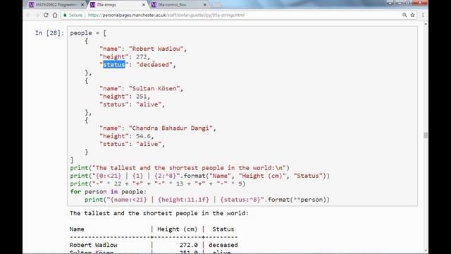 Programming with Python 5 - Strings смотреть онлайн