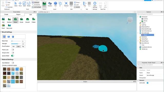 Roblox Programming - Simple Introduction to the Terrain Editor смотреть онлайн