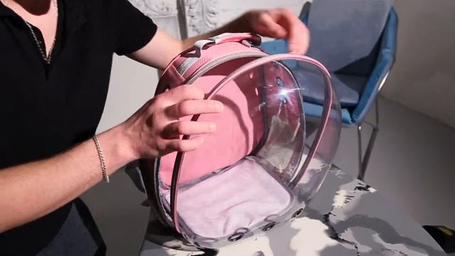 Прозрачный рюкзак переноска для животных смотреть онлайн