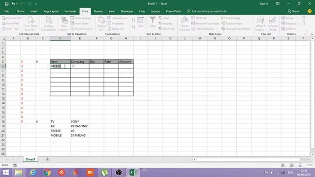 Auto complete drop down list in excel смотреть онлайн