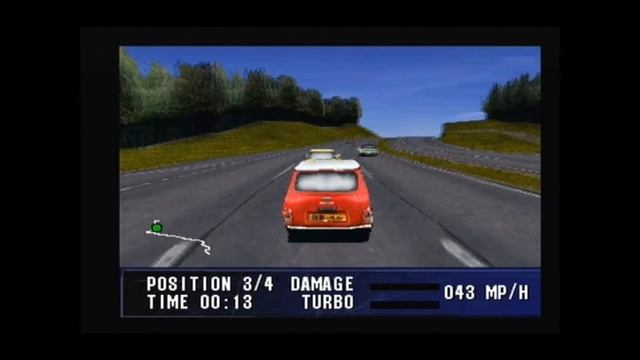 London Racer One Level Playthrough using the Action Replay V2 Ps2 Bonus Disc for Ps1 :D смотреть онлайн
