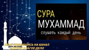 Сура Мухаммад, победы над врагами веры. ПОДПИШИСЬ  на этот канал