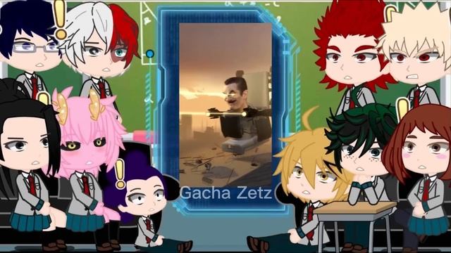MHA/My Hero Academia/BNHA react to Skibidi Toilet Part 3 смотреть онлайн