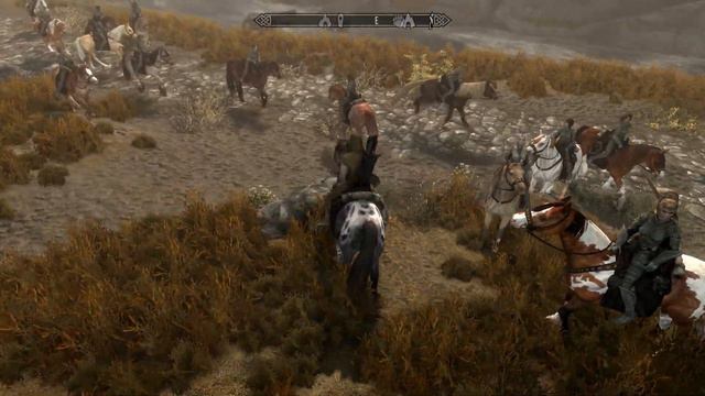 Skyrim Special Edition - 30 Followers On 30 Horses смотреть онлайн