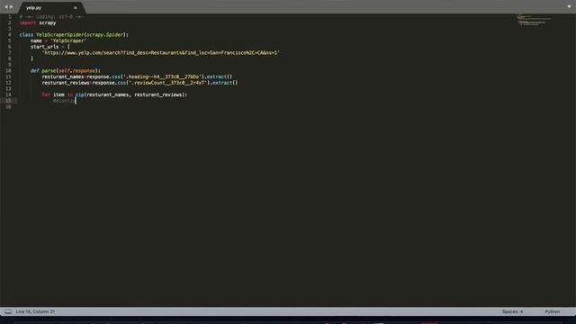 How to do Web Scraping Yelp using Scrapy | Proxies API смотреть онлайн
