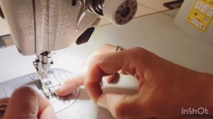 Typical заправка нитки в промышленную швейную машинку, отличие от бытовой