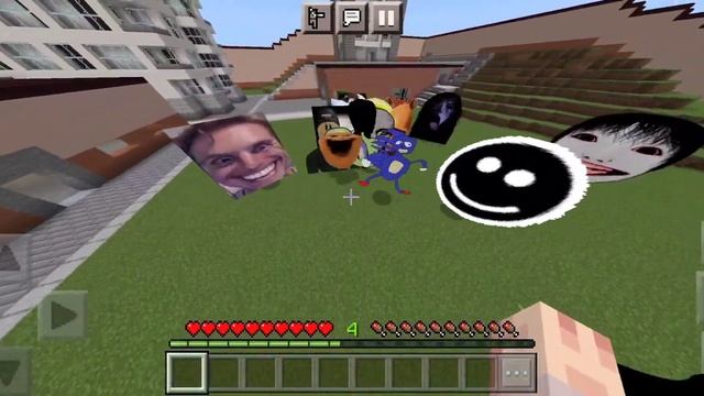all nextbots in Nico's Nextbots (nn_mall) Addon for Minecraft PE | Jumpscare смотреть онлайн