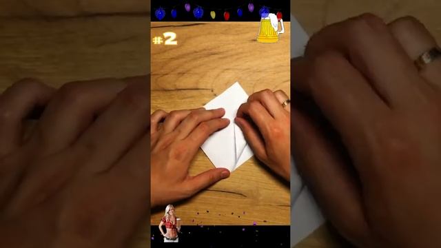 Как сделать из бумаги СТАКАН | Способ №2 | Оригами #shorts смотреть онлайн