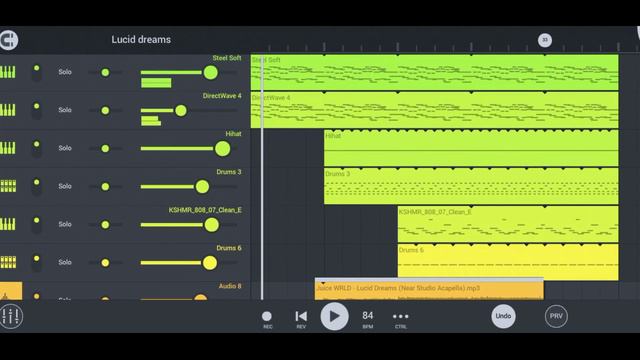 Juice Wrld - "Lucid Dreams" Fl studio mobile remake | Android remake смотреть онлайн