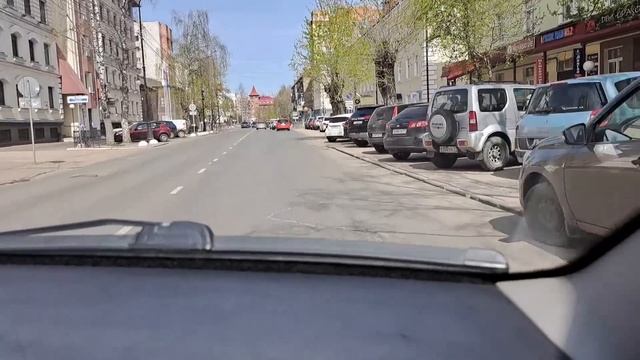Из деревни в город \ Сыктывкар главная улица \ Выльгорт. Дорога. Влог. смотреть онлайн