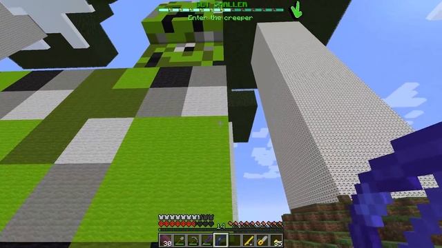 Minecraft, But You Get Smaller... смотреть онлайн