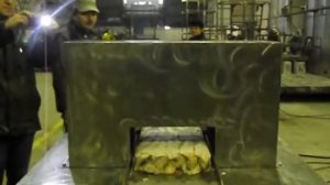 Разделитель брикетов замороженной рыбы