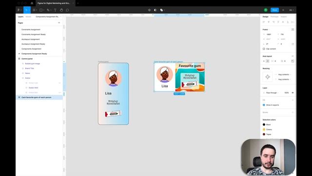 6.8.1 - Figma components - Assignment - Figma for Digital Marketing and Growth Hacking смотреть онлайн