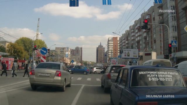 Дороги Новосибирска. А зачем нам соблюдать пдд? смотреть онлайн