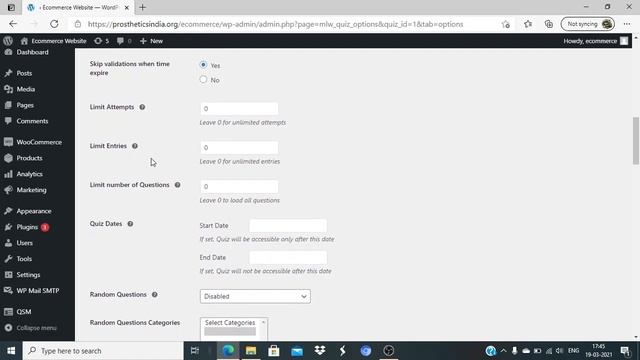 WordPress MCQs Questions and Answers Plugin - How to create MCQs WordPress Website - Academy365 смотреть онлайн