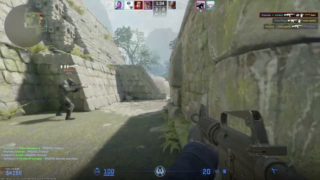 ЖЁСТКИЙ КЛАТЧ 1V5 В CS2 / CS:GO / КС ГО смотреть онлайн