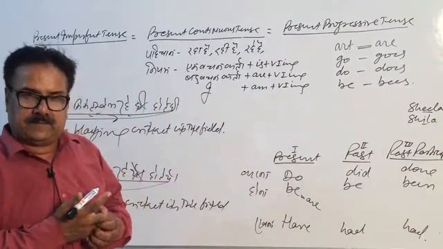 Present continuous tense for All exam by Pathak sir смотреть онлайн