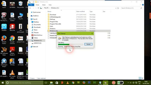 How to delete windows.old folder from windows 10 смотреть онлайн