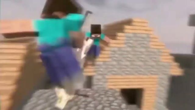 Микс песни майнкрафт Стив и Херобрин /Leave Out All The Rest смотреть онлайн