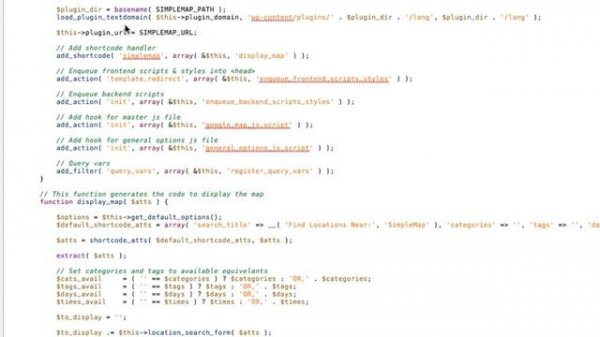 Simple Google Maps Plugin for WordPress