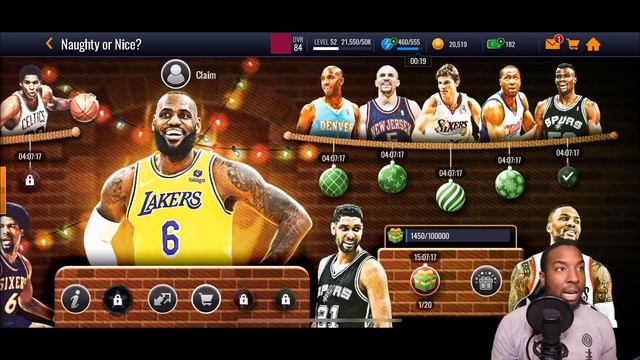 HOW TO COMPLETE EVERY NAUGHTY OR NICE MASTER FOR FREE IN NBA LIVE MOBILE SEASON 6!!! смотреть онлайн