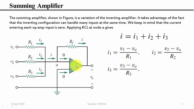 មេរៀន៤៖ Summing Amplifier - Op Amp смотреть онлайн