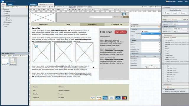 Create a Pop-up Window in a Web Prototype смотреть онлайн