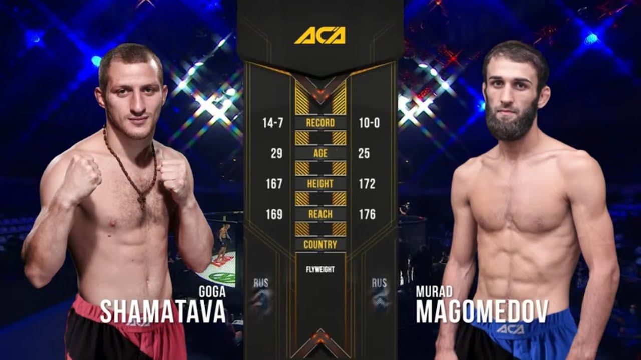 Гога Шаматава Vs. Мурад Магомедов | Goga Shamatava Vs. Murad Magomedov | ACA 110 - Moscow