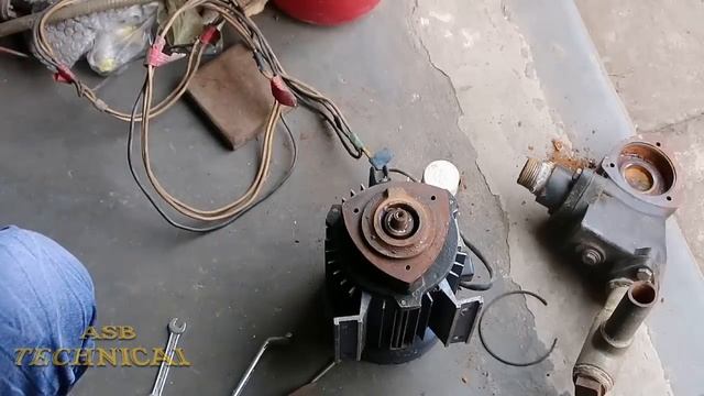 Domestic Water Pump Repair: Bearing And Water Seal Replace. Part- 1