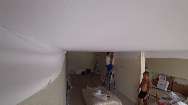 Тканевые потолки в Сочи от компании Папа Потолок смотреть онлайн