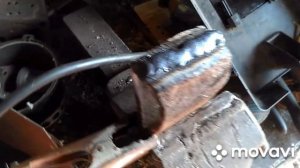 Как заварить лопнувший  топор