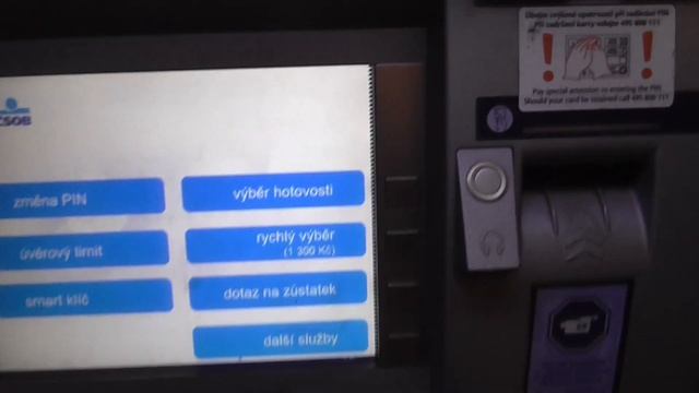 Как получить деньги в банкомате Чехия смотреть онлайн