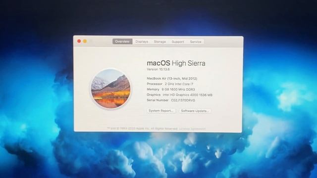 Macbook air 13”-i7/8gb/ssd 256gb 6tr5 смотреть онлайн