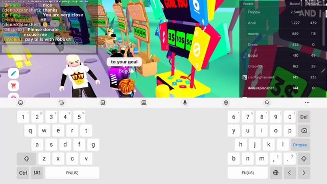 Как заработать в PLEASE DONATE в ROBLOX? смотреть онлайн