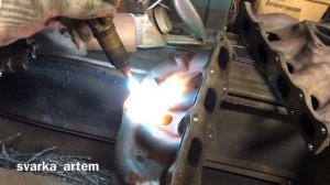 Сварка чугунного коллектора