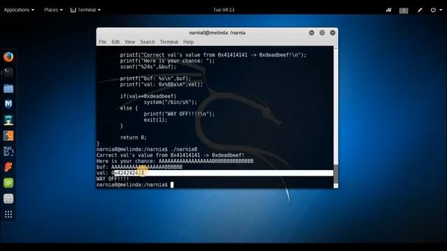 Binary Exploitation Buffer overflow смотреть онлайн
