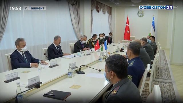 Встреча в Министерстве обороны с Министром национальной обороны Турецкой Республики смотреть онлайн