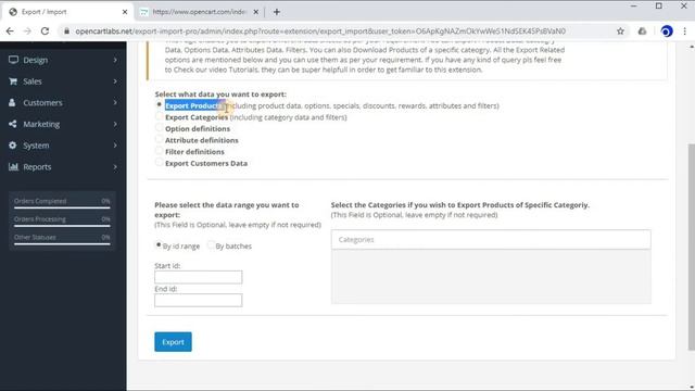 Opencart Export/Import Pro Easy - Lesson 2 : Understanding functionality & how to export sheet смотреть онлайн