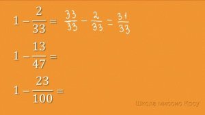 Математика 5 класс // Сложение и вычитание. Целое число и обыкновенная дробь