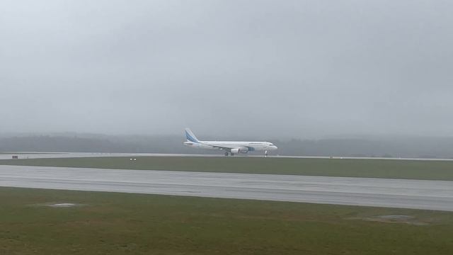 [4K] Вылет Airbus A321 Ямал Аэропорт Минск / Yamal Airlines Airbus A321 Departure Minsk Airport смотреть онлайн