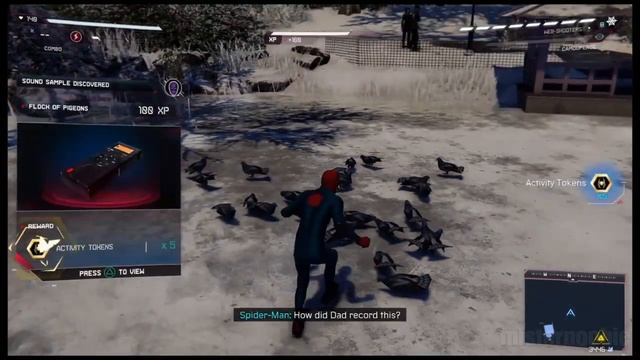 Spider-Man Miles Morales - Central Park sound Sample location guide смотреть онлайн