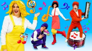 Детские песенки про музыканта, парикмахера и пожарного! Профессии для малышей