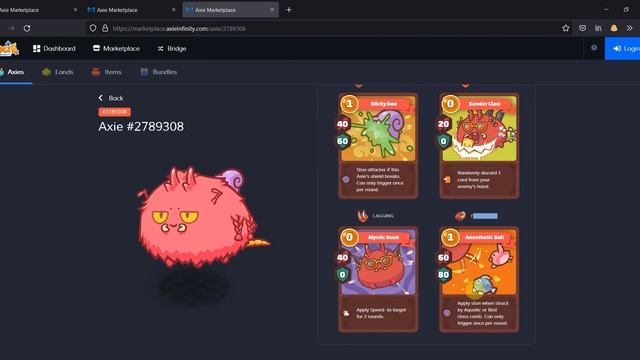 Axie Cards Explained: Hungry Bird (Insectivore) Eat those bugs смотреть онлайн